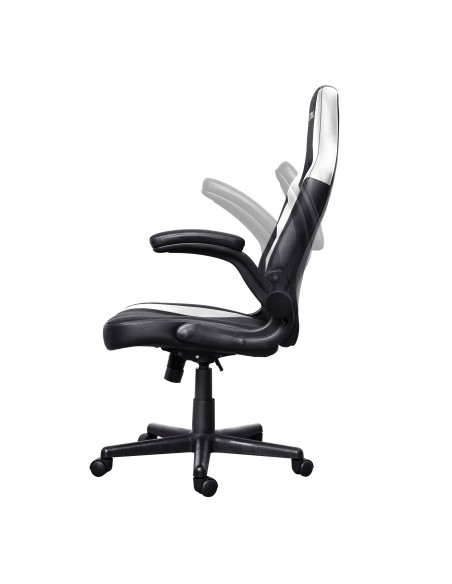 TRUST 25130 GXT 703W RIYE SEDIA GAMING BIANCO/NERO