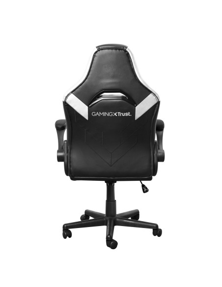 TRUST 25130 GXT 703W RIYE SEDIA GAMING BIANCO/NERO