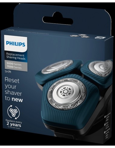 PHILIPS SH71/50 2 TESTINE PER SERIE 5000/7000