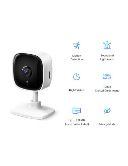 TPLINK TAPO TC60 IP CAM WIFI FULLHD DA INTERNO VISIONE NOTTURNA