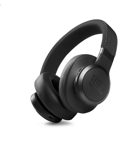 CUFFIE WIRELESS: vendita online JBL LIVE 660NC CUFFIA BT PADIGLIONE NERO DRIVER 40MM GOOGLE/ALEXA in offerta