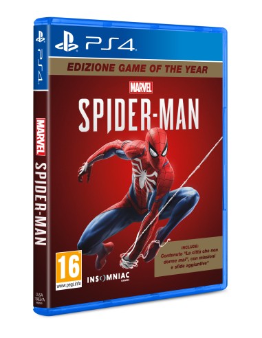 MARVEL'S SPIDER-MAN GOTY PS4