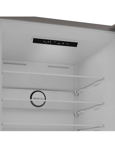 BEKO B3RCNE564HG COMB. E 490LT NF  H192 L70 METAL GREY DISPLAY INTERNO