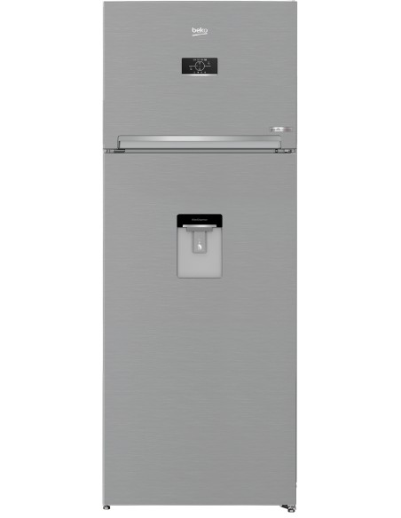 BEKO RDNE455E40DXBN FRIGO D.P. E NF406LT METAL LOOK H185 L70 DISPENSER