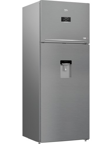 BEKO RDNE455E40DXBN FRIGO D.P. E NF406LT METAL LOOK H185 L70 DISPENSER