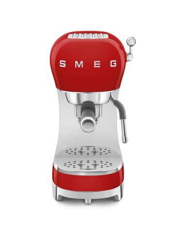 MACCHINE CAFFE' ESPRESSO: vendita online SMEG ECF02RDEU MACCHINA CAFFE'   ESPRESSO ROSSA in offerta