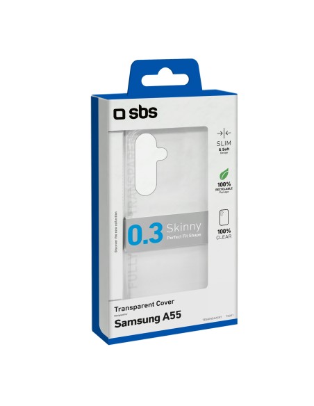 SBS TESKINSAA55T SAMSUNG A55 COVER IN GOMMA TRASPARENTE
