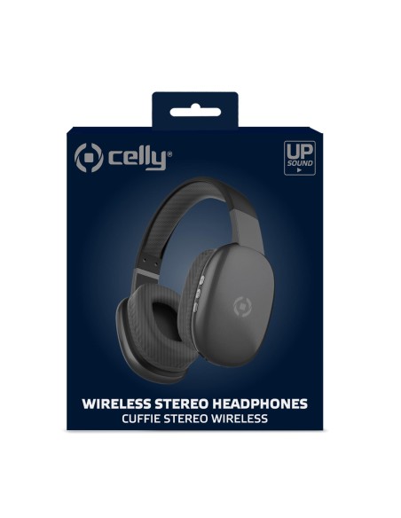 CELLY FREEBEATBK CUFFIA BLUETOOTH A PADIGLIONE NERO