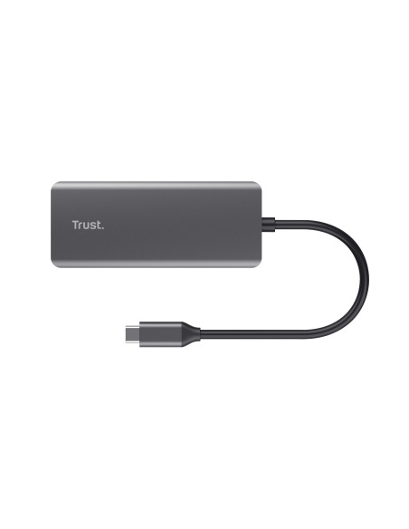 TRUST 24968 USB-C MULTIPORT ADAPTER 6IN1 DALYX ALUMINIUM