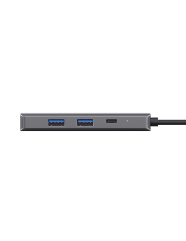 TRUST 24968 USB-C MULTIPORT ADAPTER 6IN1 DALYX ALUMINIUM