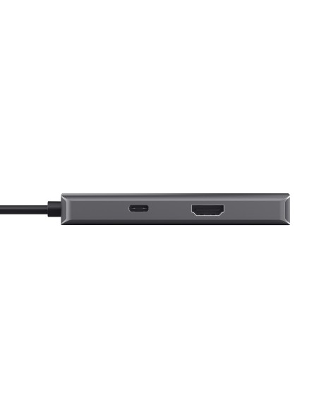 TRUST 24968 USB-C MULTIPORT ADAPTER 6IN1 DALYX ALUMINIUM