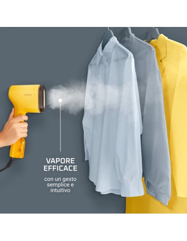 ROWENTA DR2026 STIRATORE VERTICALE PURE POP YELLOW