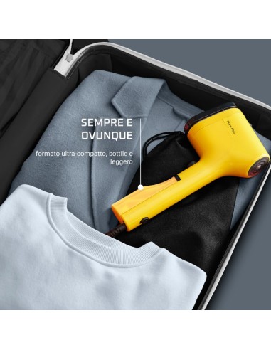 ROWENTA DR2026 STIRATORE VERTICALE PURE POP YELLOW