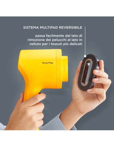 ROWENTA DR2026 STIRATORE VERTICALE PURE POP YELLOW