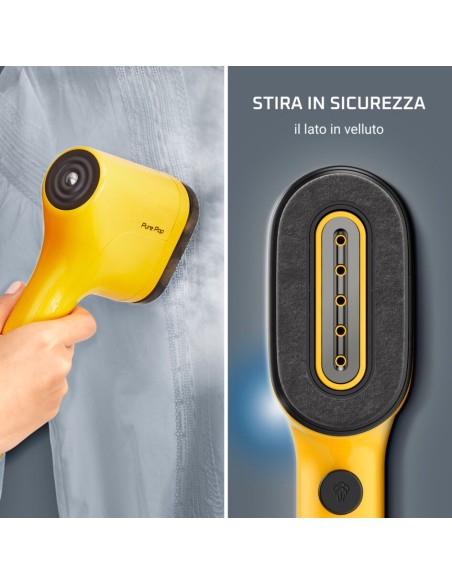 ROWENTA DR2026 STIRATORE VERTICALE PURE POP YELLOW
