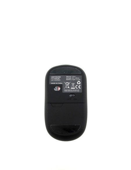 TECHLIFE TLIT0001B MOUSE WIRELESS 2IN1 RICEVITORE USB/USB-C NERO