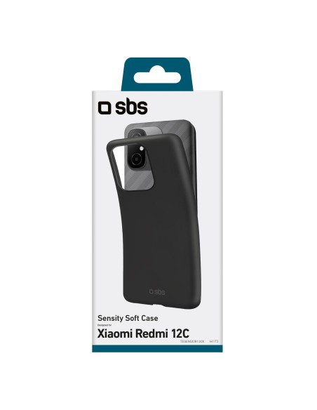 SBS TESENSXIR12CK XIAOMI REDMI 12C COVER SENSITY NERO