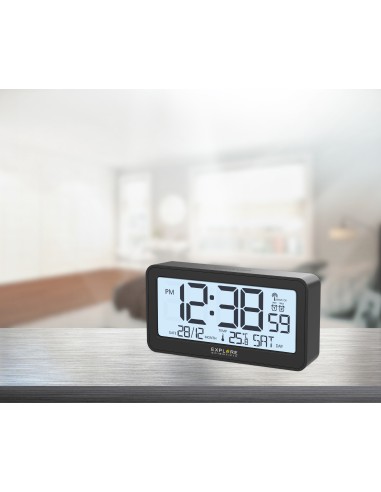 EXPLORE RDC1000 WH OROLOGIO CON CALENDARIO ALLARME TEMPERATURA BIANCO