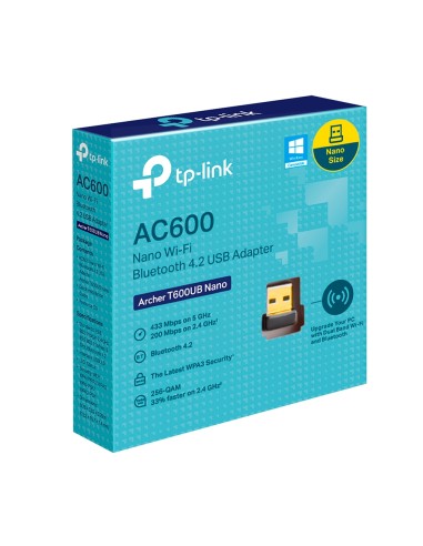 TPLINK ARCHER T600UB NANO WIFI/BLUETOOTH ADAPTER USB