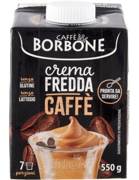 BORBONE CREMA FREDDA CAFFE' BRICK  DA 550 GR.