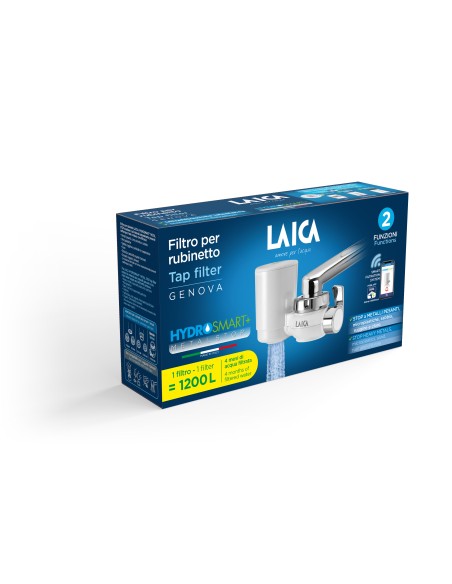 LAICA R20AA01 FILTRO PER RUBINETTO GENOVA - 2 FUNZIONI