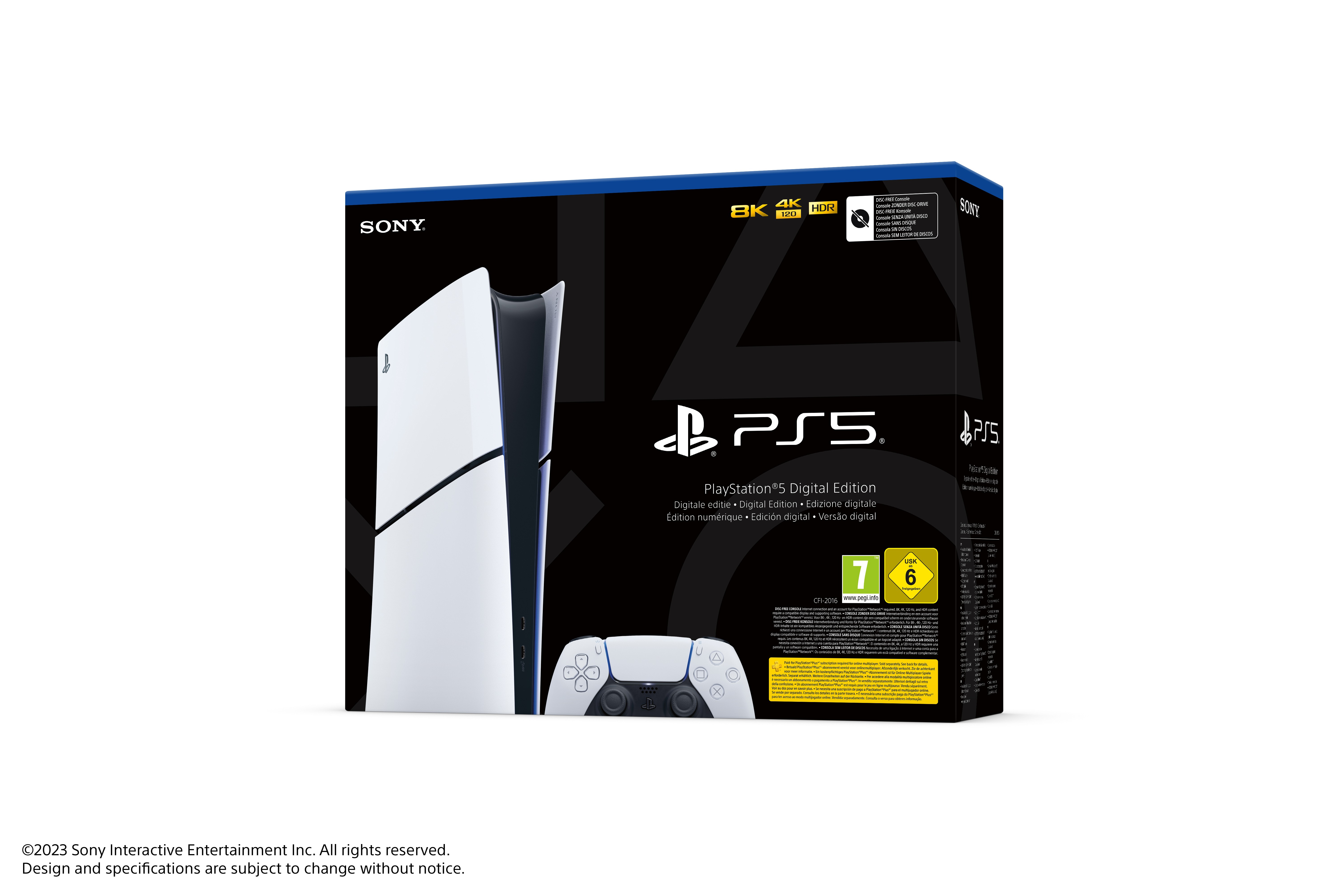 SONY CONSOLE PS5 SLIM DIGITAL EDITION