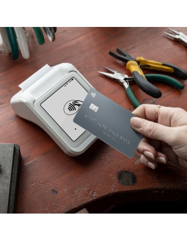 SUMUP SOLO + STAMPANTE LETTORE DI CARTE MOBILE 3G E WI-FI + STAMPANTE