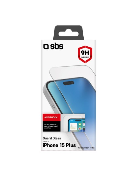 SBS TESCRGLIP1567 IPHONE 15 PLUS VETRO TEMPERATO