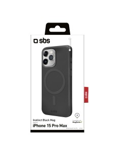 SBS TEINSTMAGIP1567PK IPHONE 15 PRO MAX COVER INSTINCT MAGSAFE NERO 2