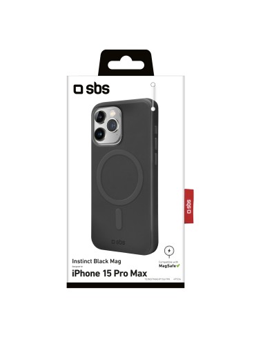 SBS TEINSTMAGIP1567PK IPHONE 15 PRO MAX COVER INSTINCT MAGSAFE NERO