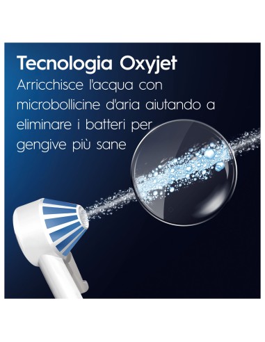 ORAL B MD20 IDROPULSORE + 3 REF.
