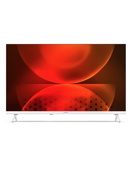 SHARP 32FH2EW TVC 32" HD ANDROID   FRAMELESS WHITE