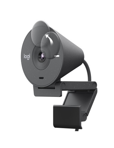 LOGITECH BRIO 300 NERO WEBCAM FULLHD