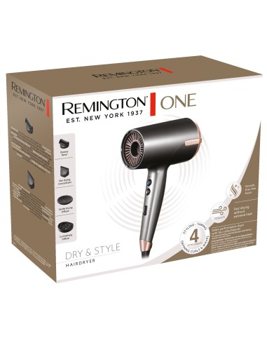 REMINGTON D6077 PHON 2000W 8 TEMP. SENSORE THERMACARE - ASTUCCIO