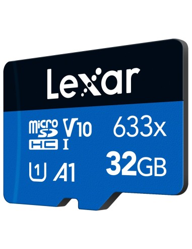 LEXAR MICROSD 32GB 633X MOBILE LETTURA 100MB/S - SCRITTURA 20MB/S