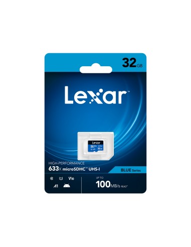 LEXAR MICROSD 32GB 633X MOBILE LETTURA 100MB/S - SCRITTURA 20MB/S