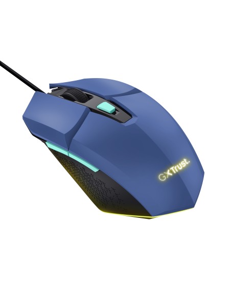 TRUST 25067 GXT 109B FELOX BLU ILLUMINATO 6400DPI GAMING MOUSE