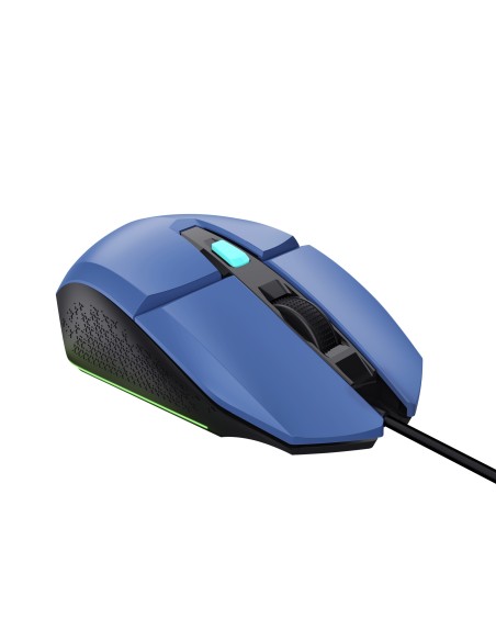 TRUST 25067 GXT 109B FELOX BLU ILLUMINATO 6400DPI GAMING MOUSE