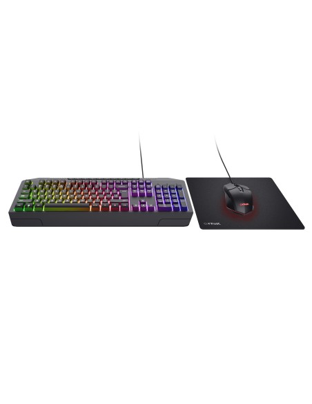 TRUST 25283 GXT 791 3IN1 GAMING COMBO CON MOUSEPAD
