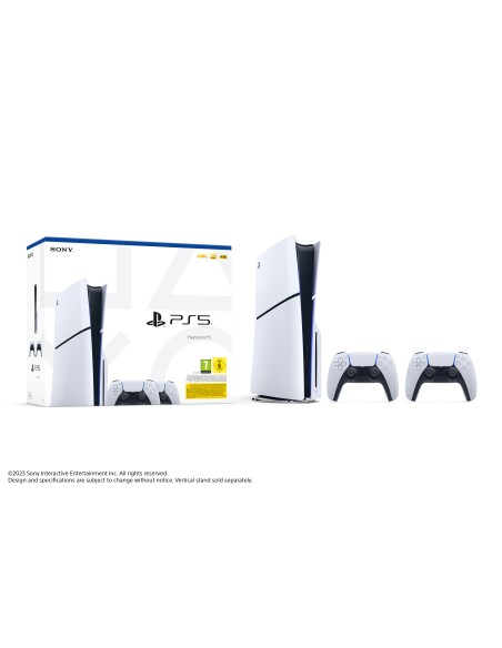 SONY CONSOLE PS5 SLIM D CHASSIS +  DUALSENSE WHITE