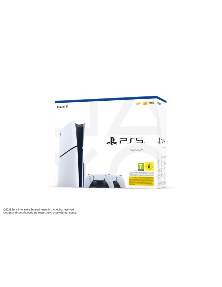 SONY CONSOLE PS5 SLIM D CHASSIS +  DUALSENSE WHITE