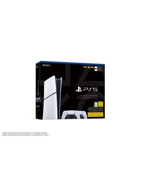 SONY CONSOLE PS5 SLIM DIGITAL      EDITION + DUALSENSE WHITE