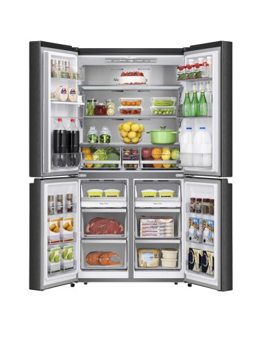 HISENSE RQ758N4SWFE FRIGO 4 PORTE E NF BLACK 593LT H178 L91 P72