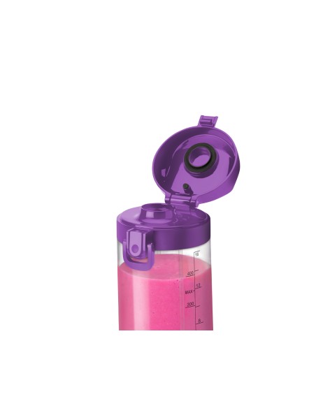 NUTRIBULLET NBP003PU FRULLATORE    PORTATILE S/FILI RIC. C/USB VIOLA