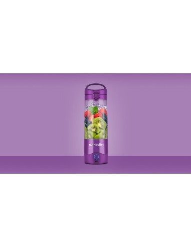 NUTRIBULLET NBP003PU FRULLATORE    PORTATILE S/FILI RIC. C/USB VIOLA