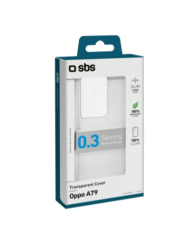 SBS TESKINOPA79T OPPO A79 COVER IN GOMMA TRASPARENTE