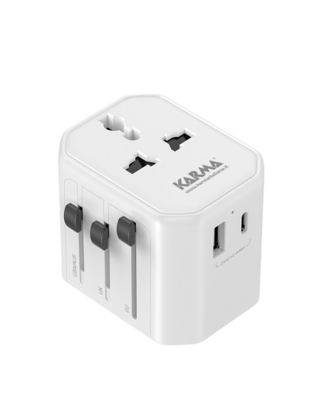 KARMA CC 9600USB ALIMENTATORE DA VIAGGIO 4 PRESE USB/USB-C