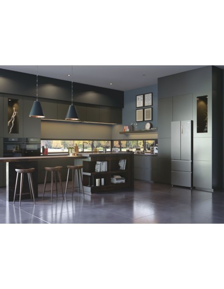 HAIER HB17FPAAA FRIGO E FRENCH DOORNF 446LT BLACK H190 L70 P67