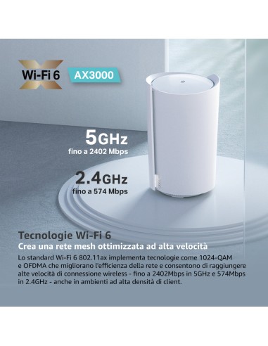 TPLINK DECO X50-5G LTE 5G ROUTER WINETWORKING MODEM/ROUTER LTE FISSI