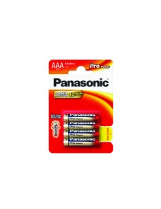 PANASONIC PRO POWER AAA X4 MINISTILO LR03PPG/4BP